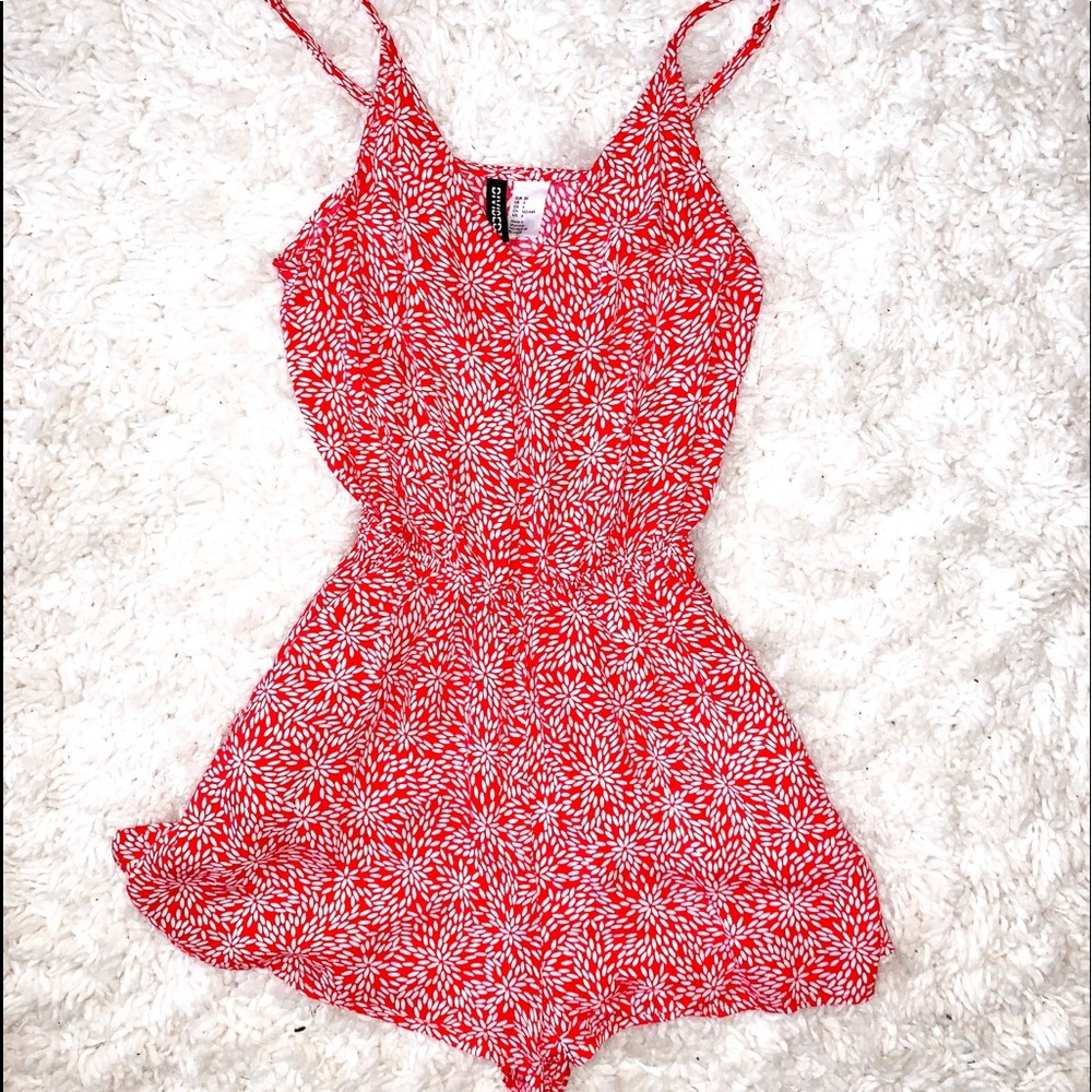 RED ROMPER